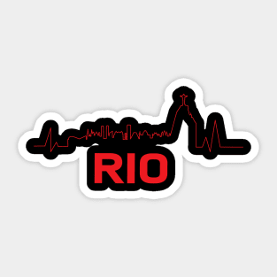 City Beats International Rio De Janeiro Sticker